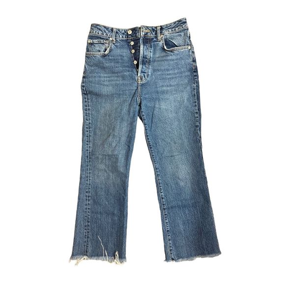 Free People Wide Leg Jeans Size 27 - Picture 1 of 4